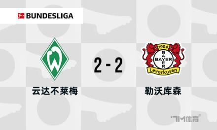 勒沃库森2-2不莱梅，斯赫米德90分钟世界波破门
