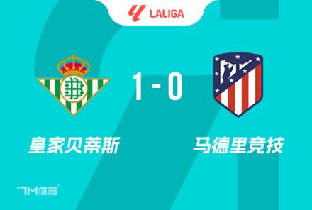 西甲-马竞1-0贝蒂斯阿布德乌龙助球队赛季首败