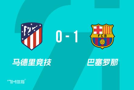 国王杯-巴萨1-0险胜马竞费兰破门亚马尔助攻