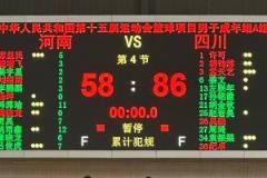 周琦高效贡献12+9 孙铭徽19分半四川大胜河南28分