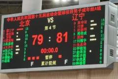 付豪22分赵继伟助攻原帅3分 辽宁险胜北京逆转全运会